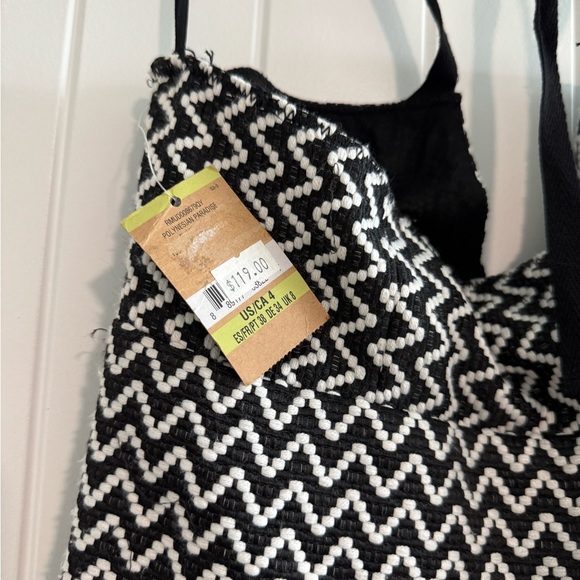 RACHEL Rachel Roy Black and White Halter Sundress - Picture 4 of 6